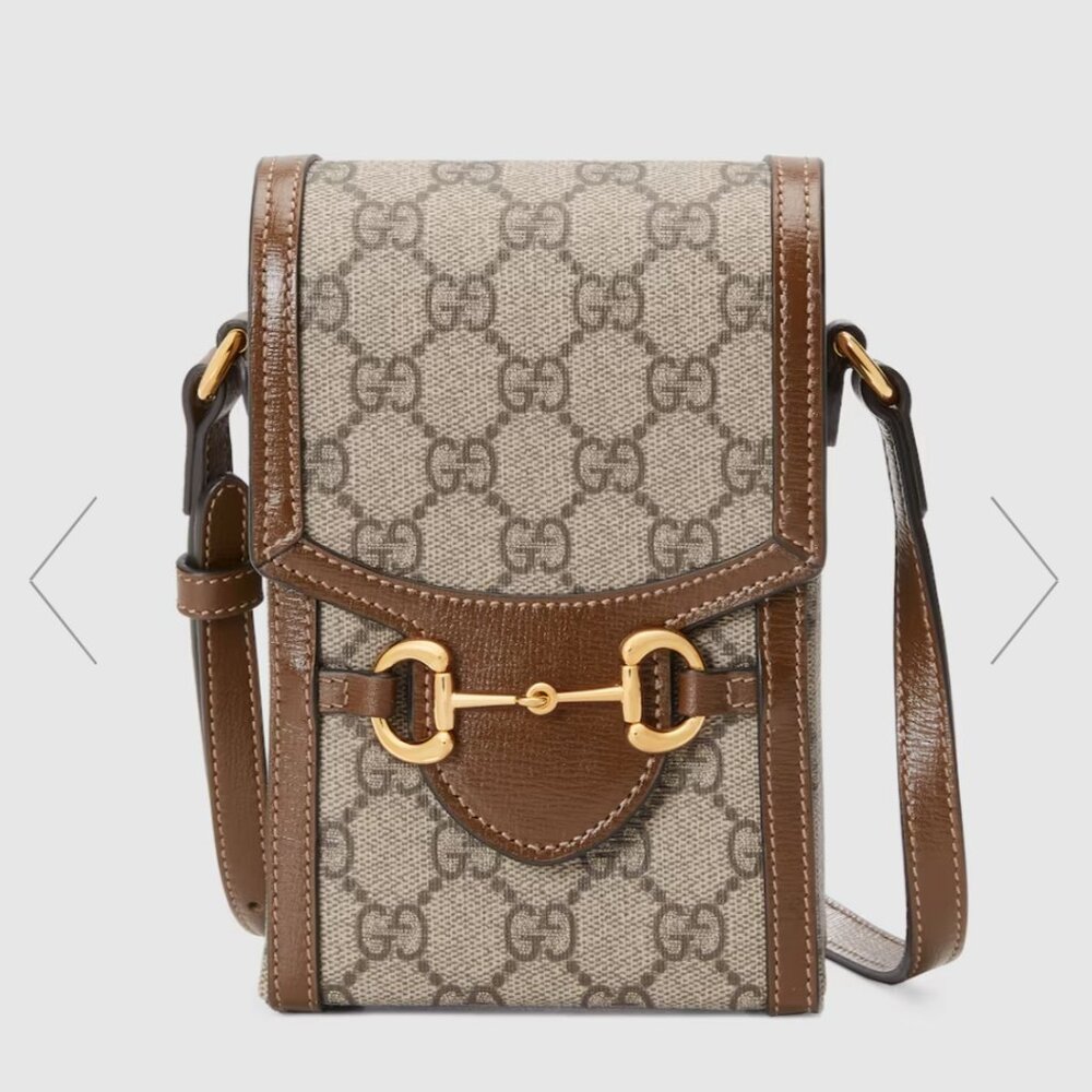 Authentic Gucci horsebit 1955 mini bag